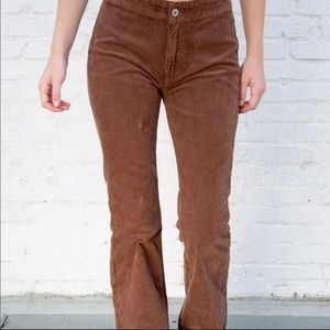 BRANDY MELVILLE ALIYAH CORDUROY PANTS SIZE SMALL